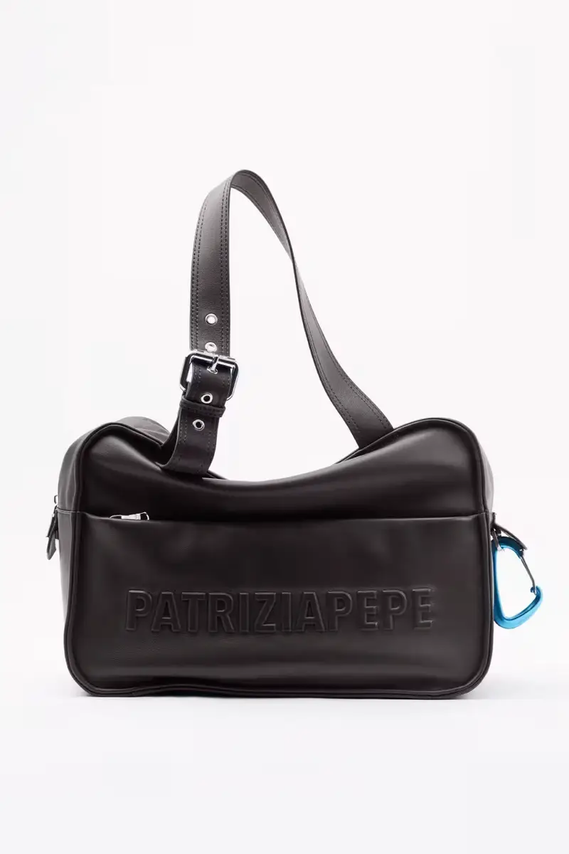 Borsa Shopping (IM)PERFECTION in pelle Marrone