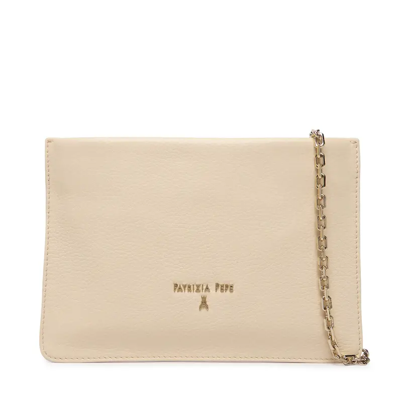 Borsetta Patrizia Pepe 8B0335/L001-W405 Écru Écru