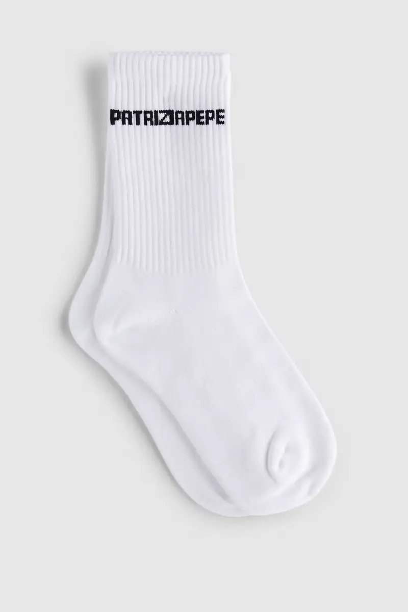 Calzini in misto cotone Bianco