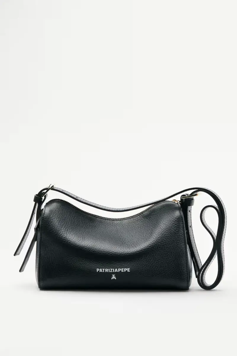 Camera Case Never Complete in pelle Nero