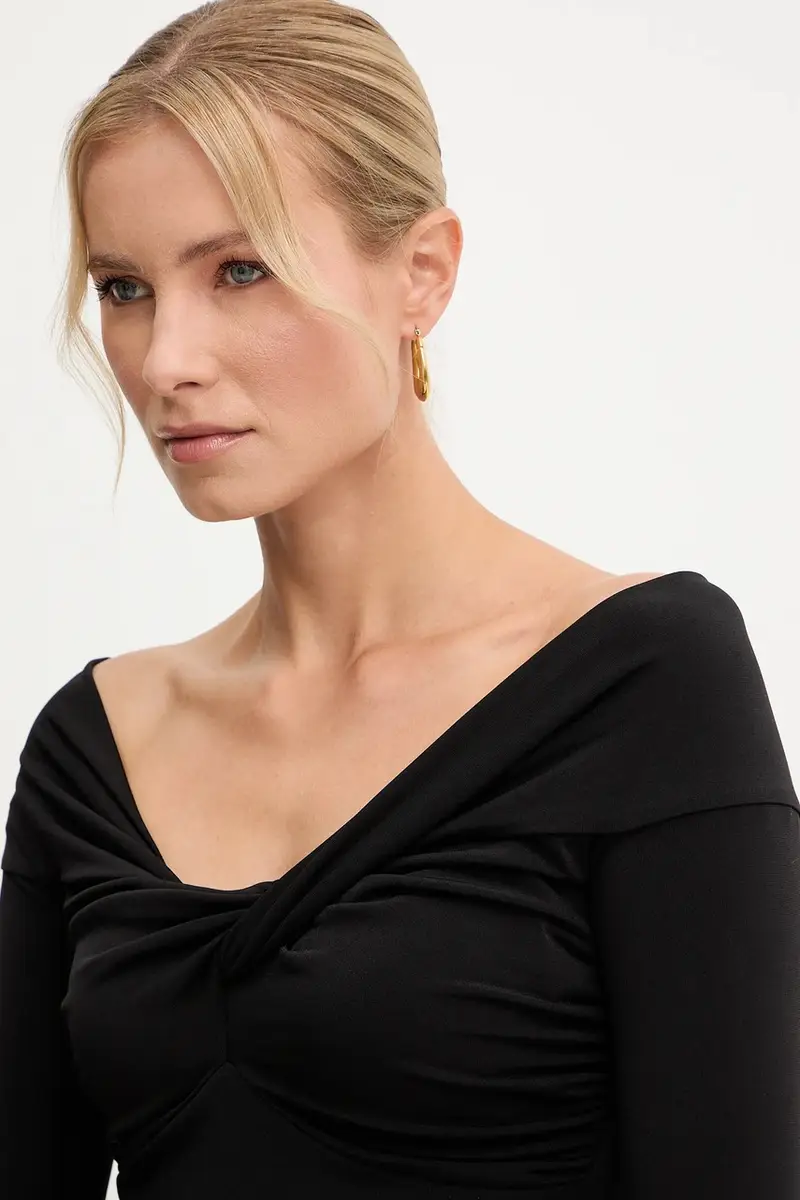 camicetta donna colore nero 2M4477 J333 miniatura 4