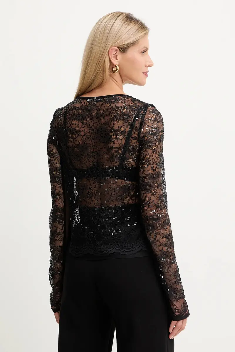 camicetta donna colore nero 2M4514 J341 miniatura 3