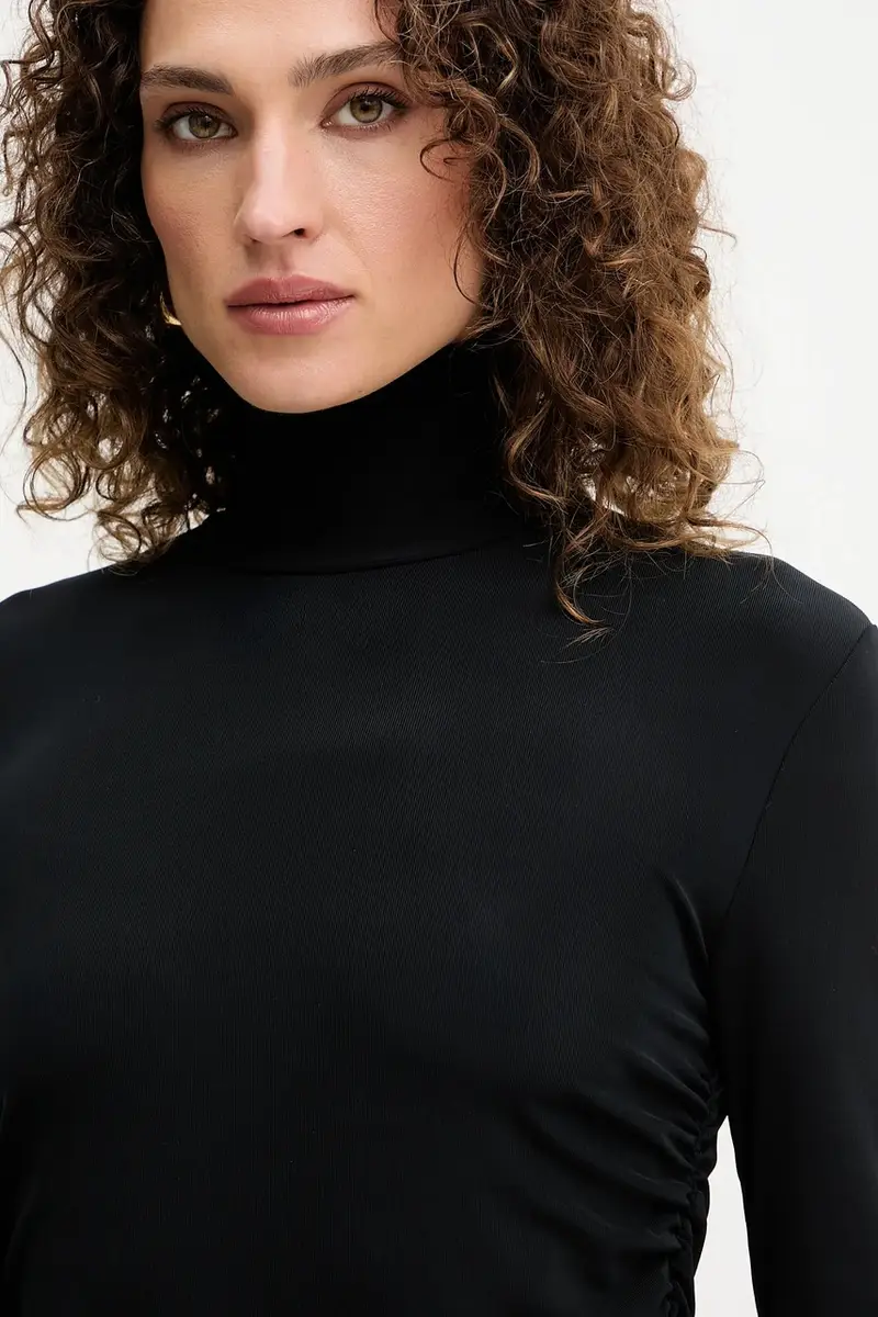 camicetta donna colore nero 8M1713 J312 miniatura 4