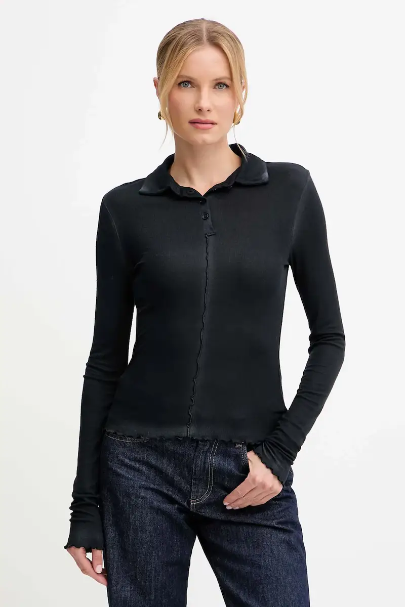 camicetta donna colore nero 8M1723 J327