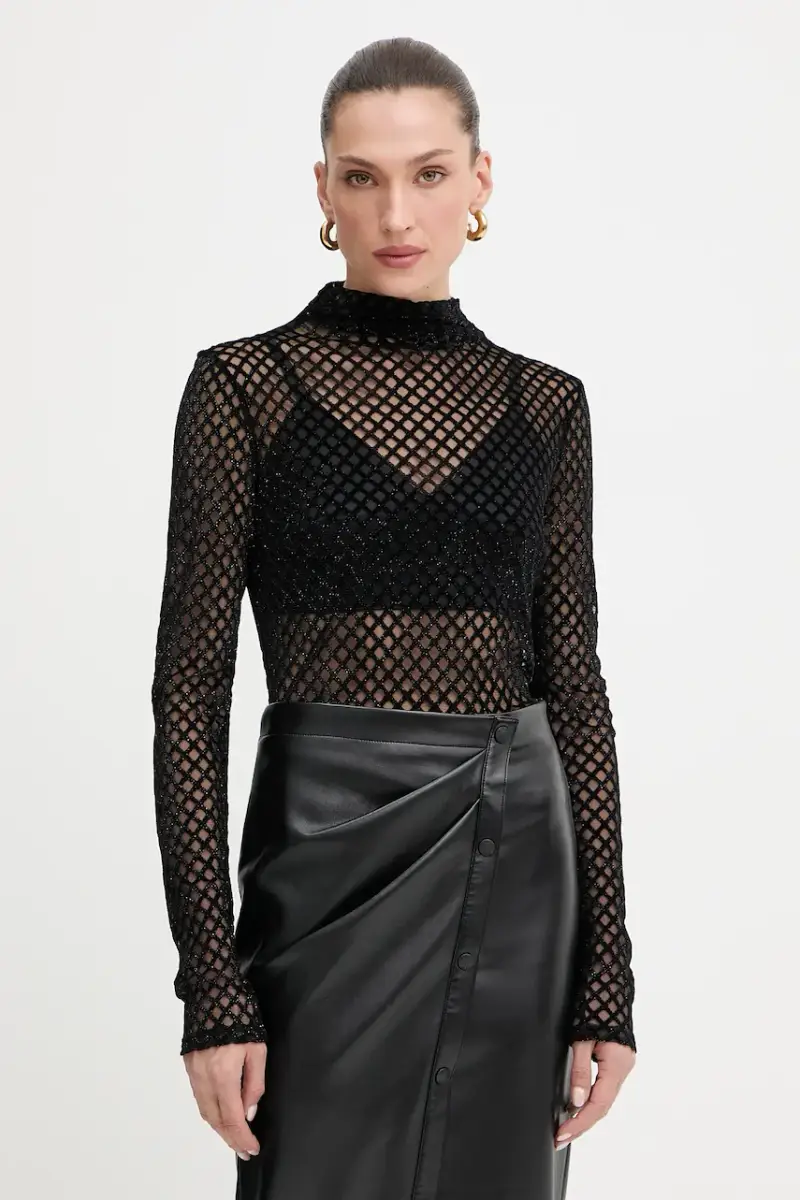 camicetta donna colore nero 8M1744 A638