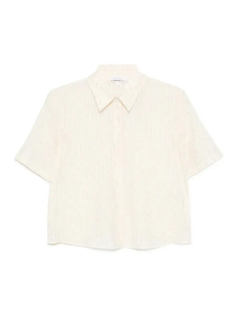 Camicia a maniche corte Bianco