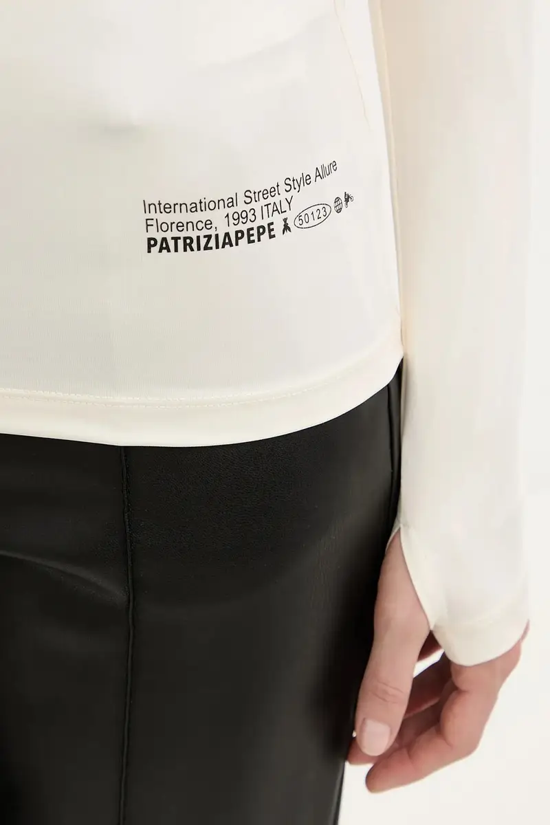 camicia a maniche lunghe colore beige 2M4517 J357 miniatura 5