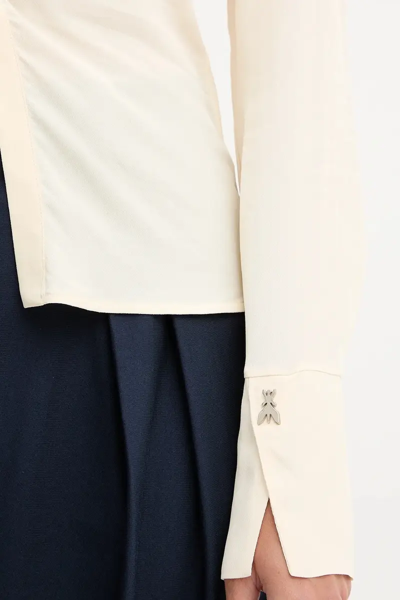 camicia donna colore beige 2C1647 A8I1 miniatura 5