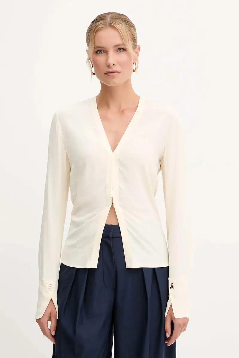 camicia donna colore beige 2C1647 A8I1