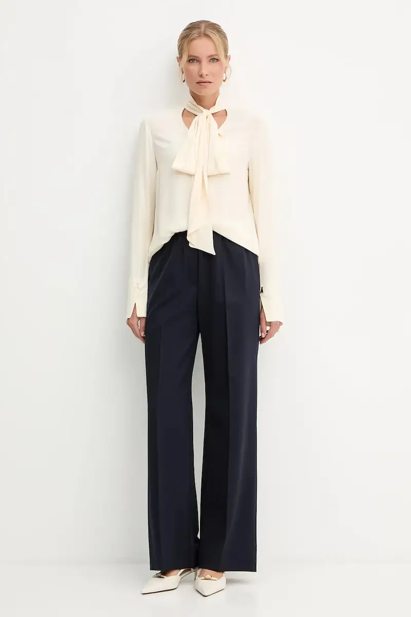 camicia donna colore beige 2C1648 A8I1 miniatura 2