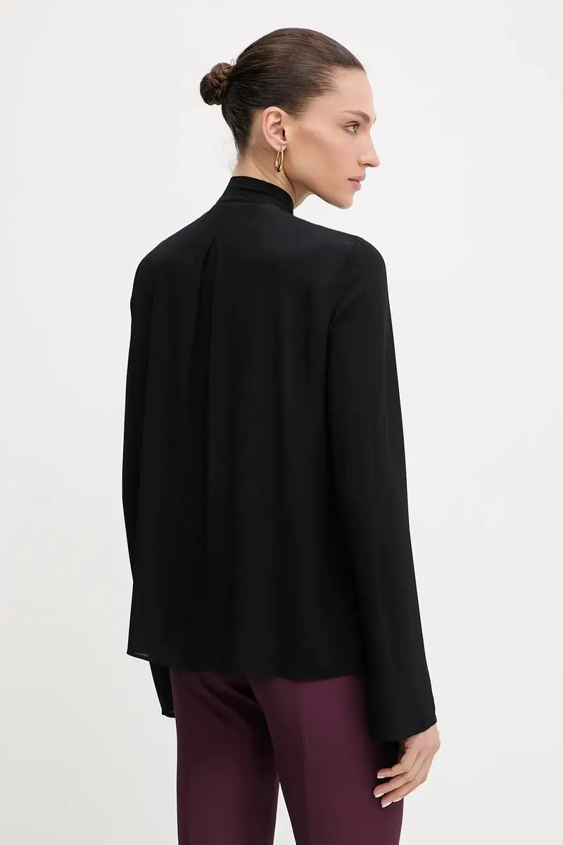 camicia donna colore nero 8C0785 A8I1 miniatura 3