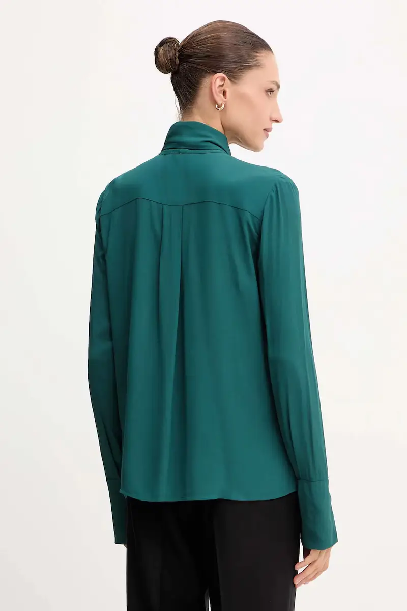 camicia donna colore verde 2C1648 A8I1 Turchese miniatura 3