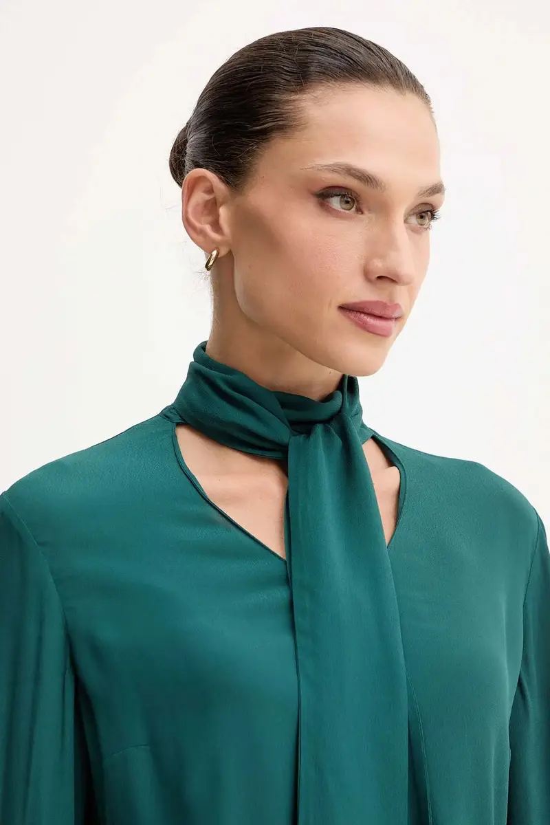 camicia donna colore verde 2C1648 A8I1 Turchese miniatura 4