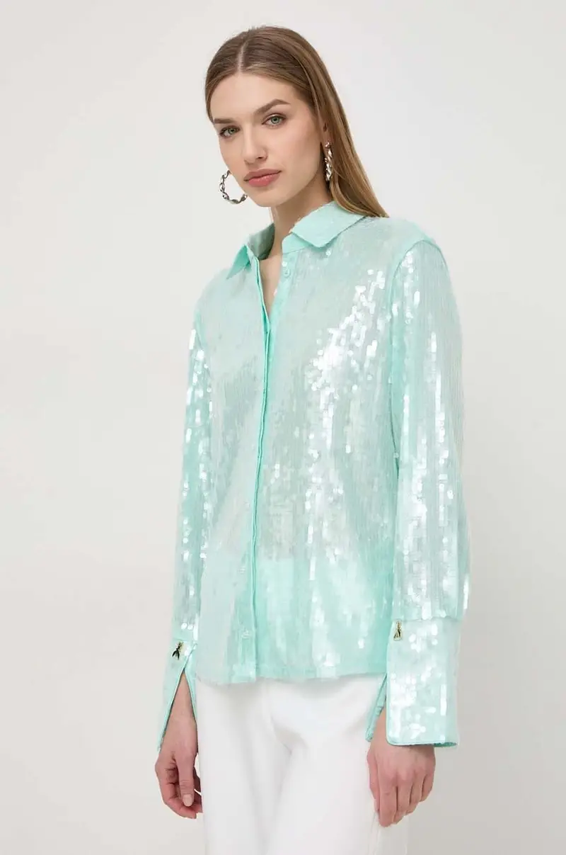 camicia donna colore verde