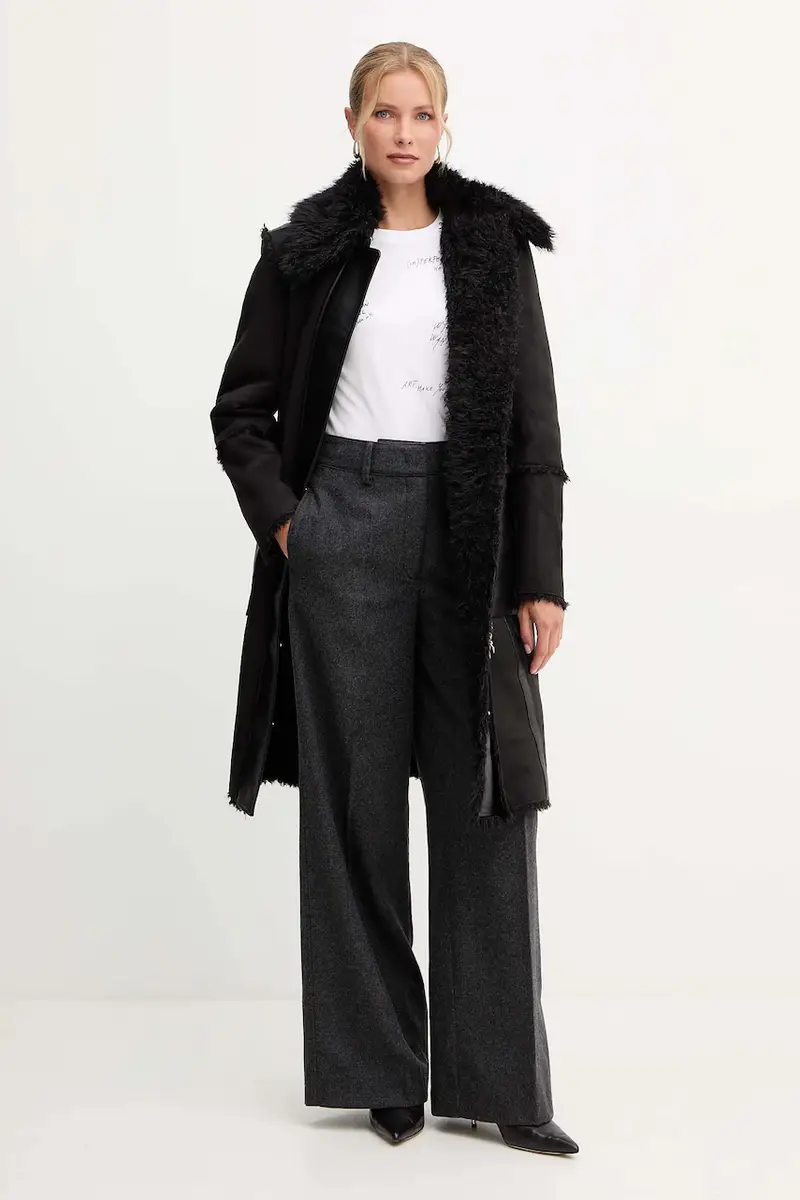 capotto bilaterale colore nero 2O0179 E075 miniatura 2