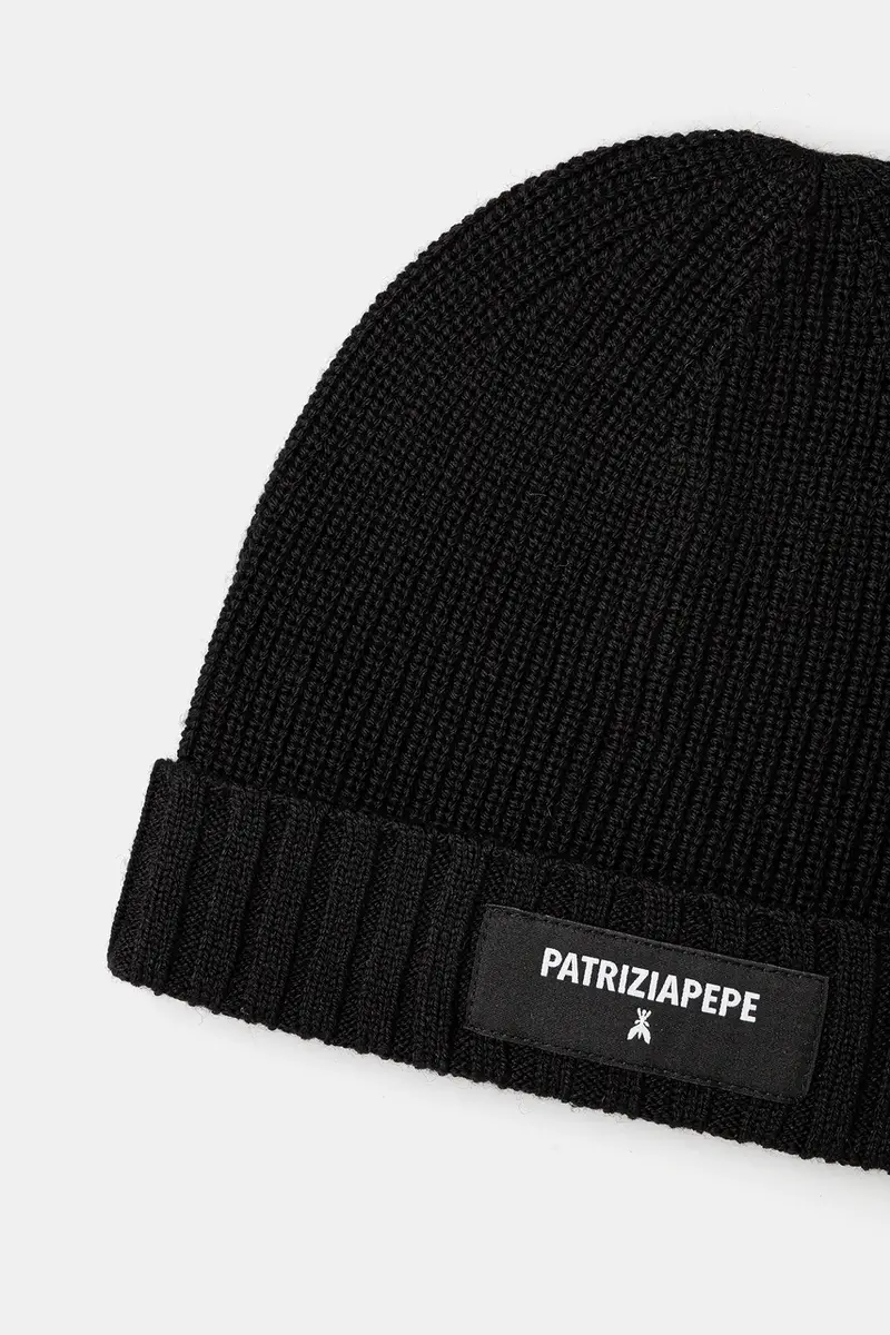 cappello con lana colore nero 2F0111 K9O3A miniatura 3