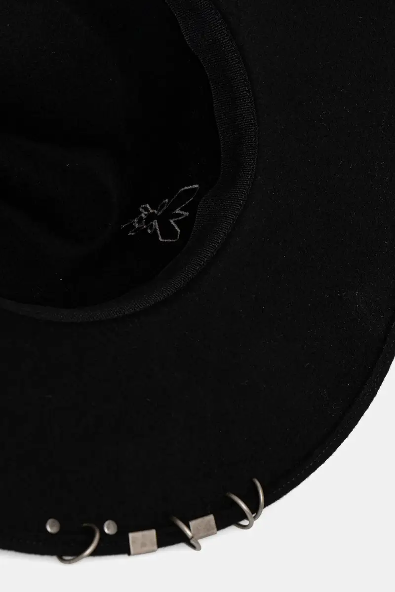 cappello in lana colore nero 8F0077 A919 miniatura 4