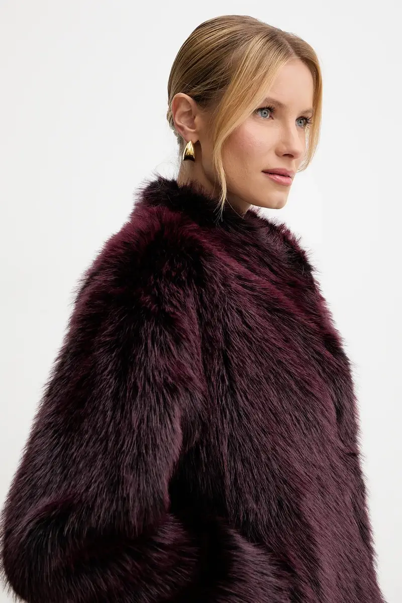 cappotto colore granata 8O0197 E072 miniatura 4