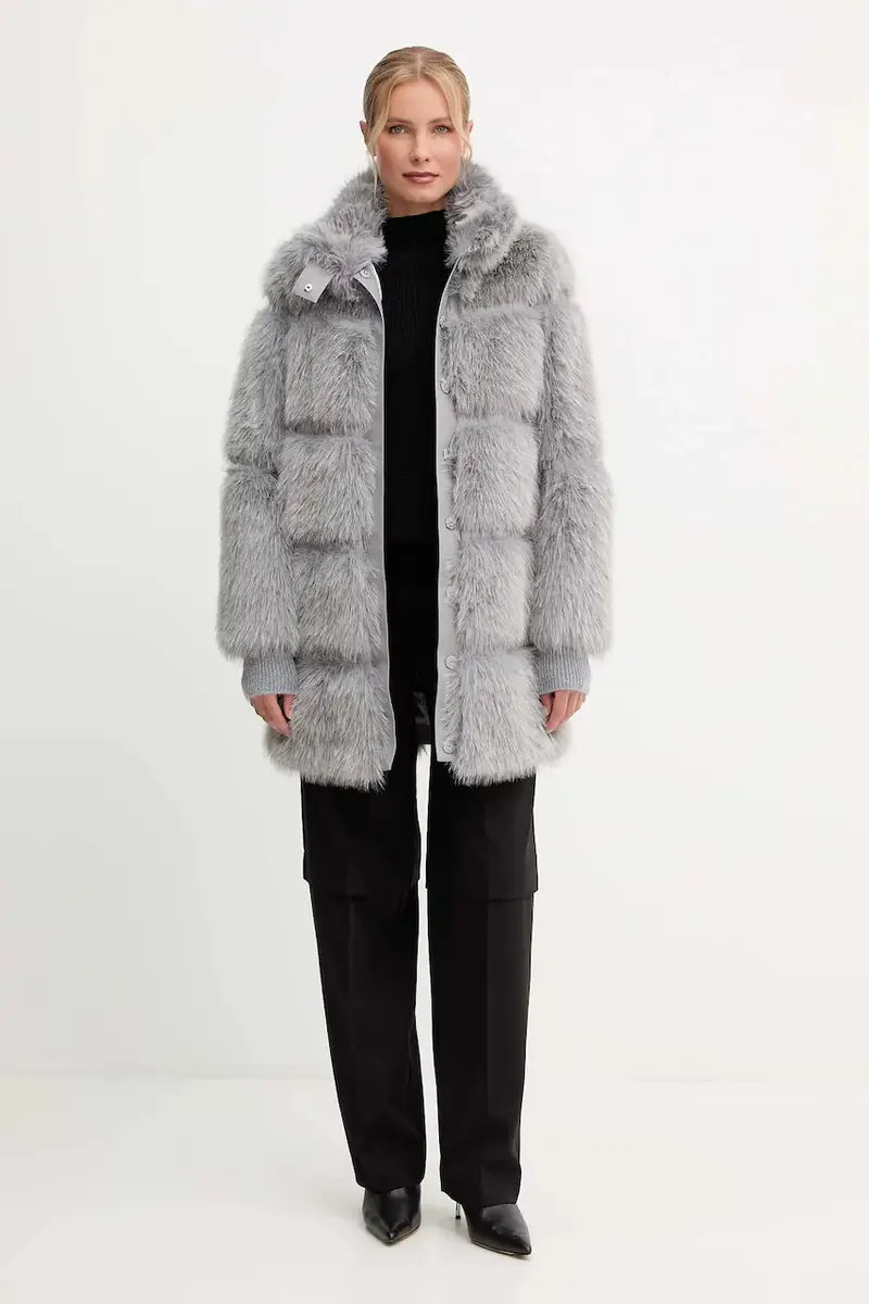 cappotto colore grigio 2O0175 E077 miniatura 2