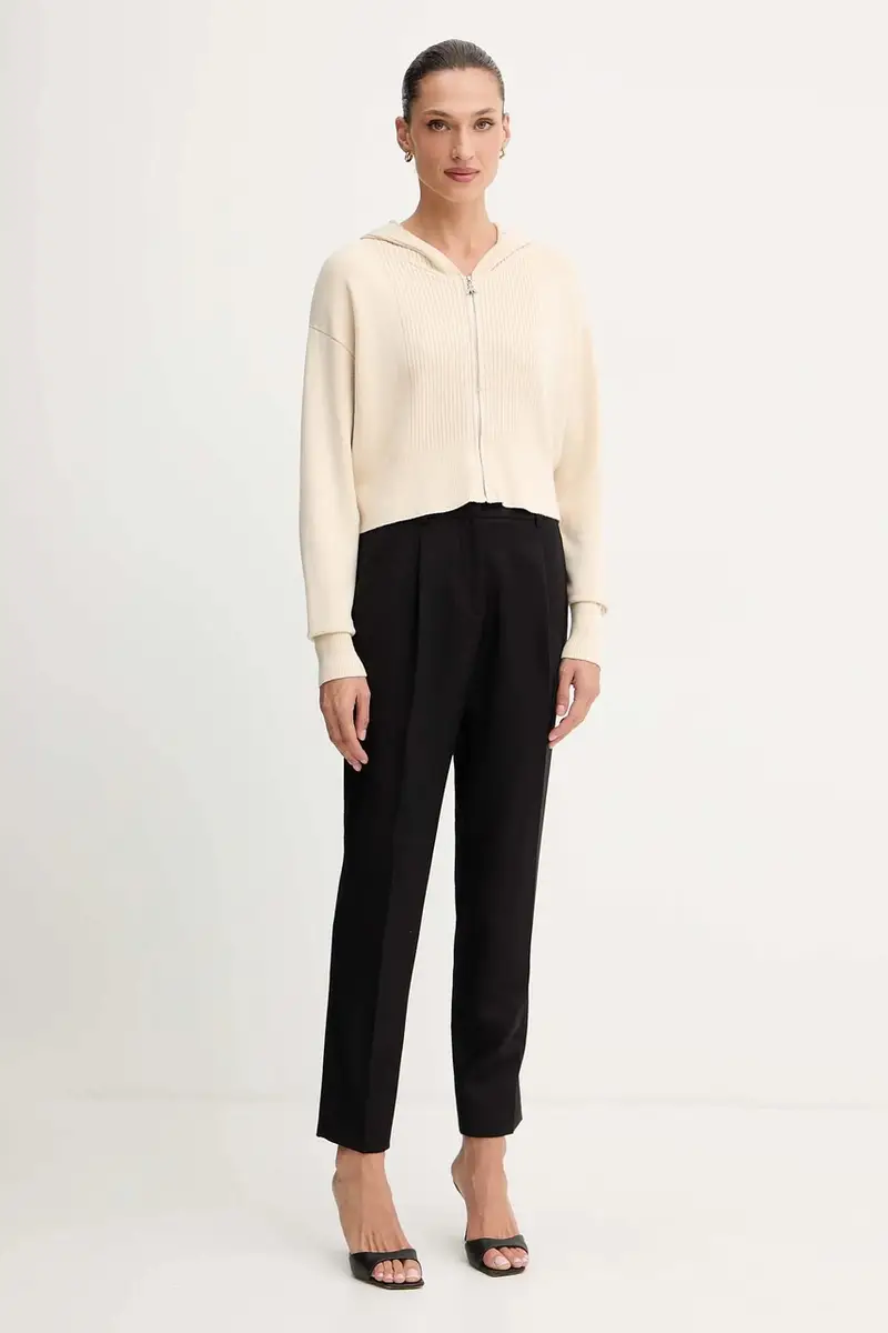 PATRIZIA PEPE Cardigan Donna Beige 3840245 miniatura 2