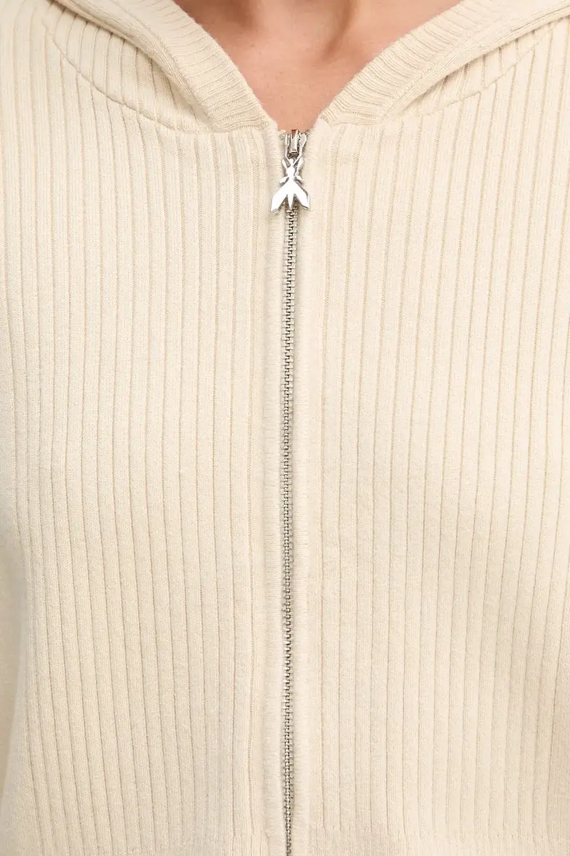 PATRIZIA PEPE Cardigan Donna Beige 3840245 miniatura 5