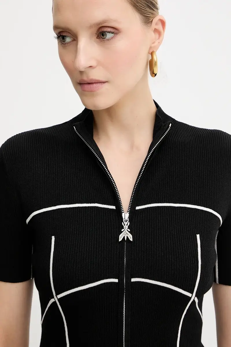 PATRIZIA PEPE Cardigan Donna Nero 3846146 miniatura 4