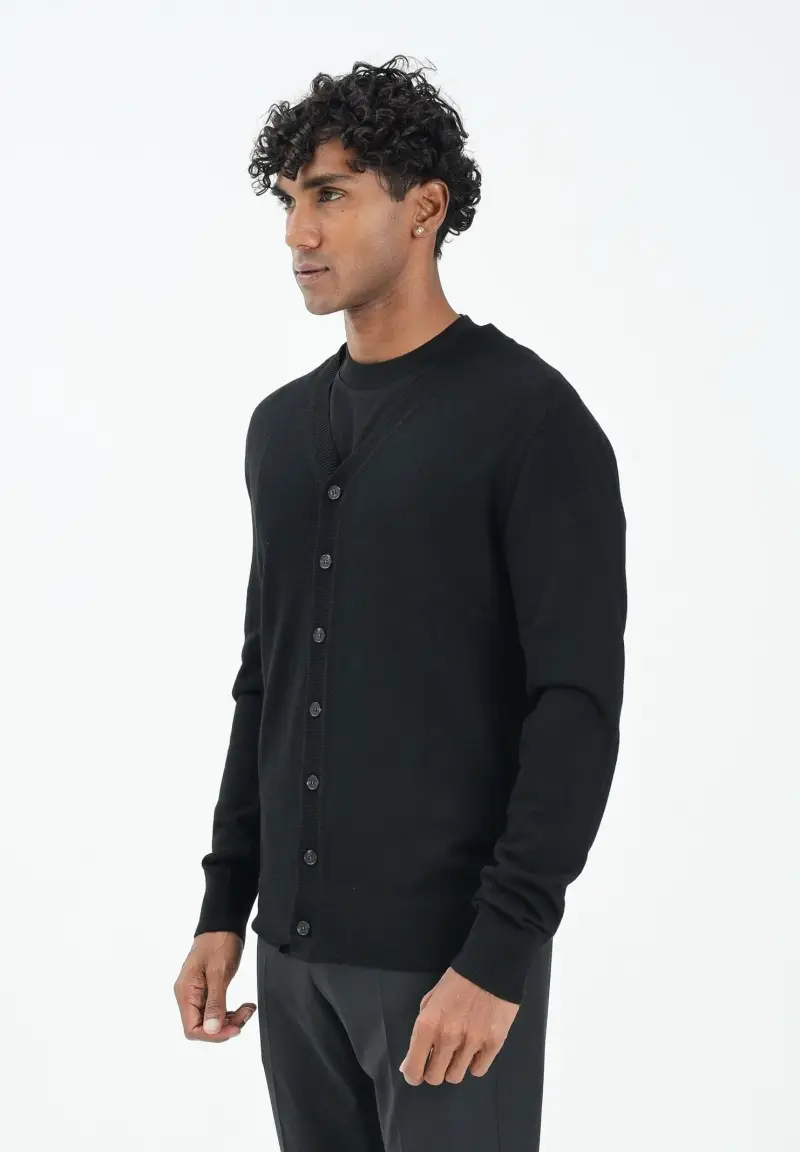 PATRIZIA PEPE Cardigan Uomo Nero 3103588