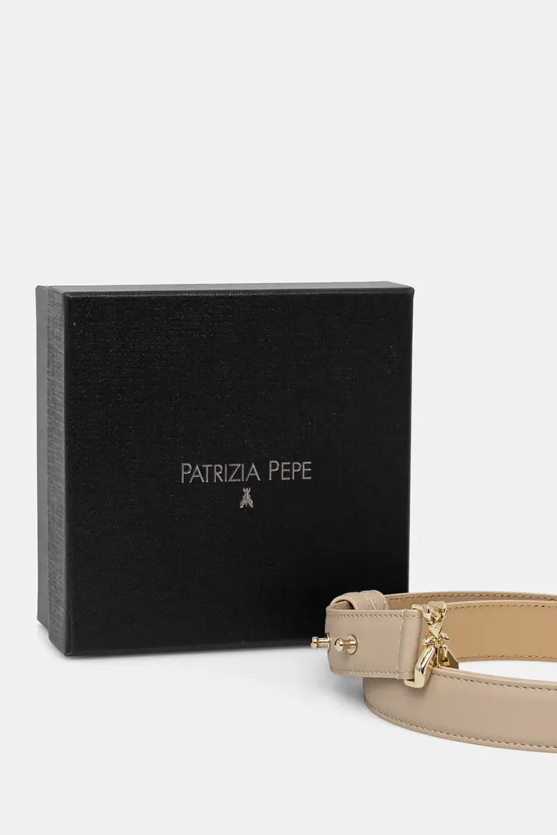 cintura in pelle donna colore beige 8W0052 L048 miniatura 3