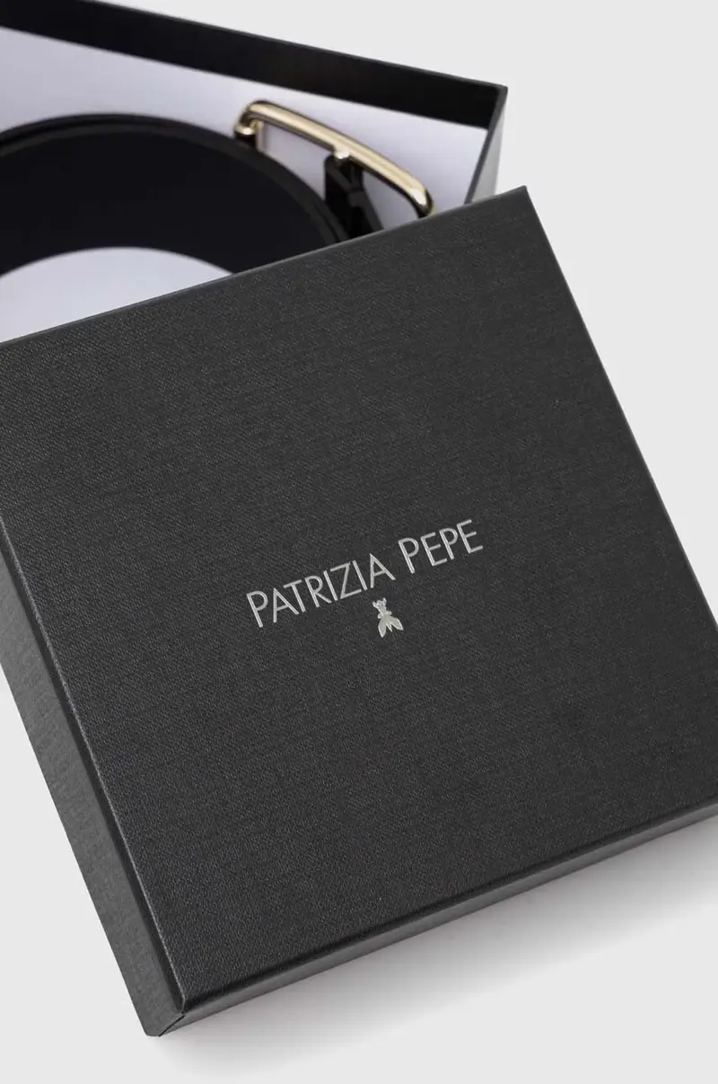 cintura in pelle donna colore beige Nero miniatura 3