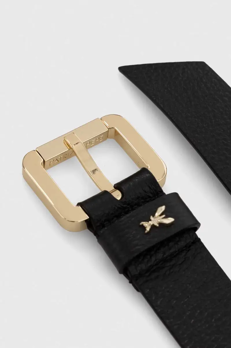 cintura in pelle donna colore nero miniatura 2