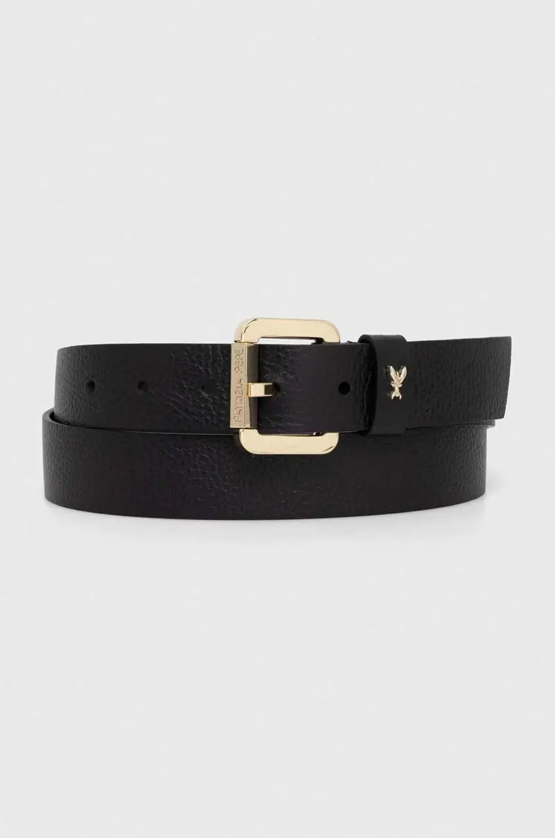 cintura in pelle donna colore nero