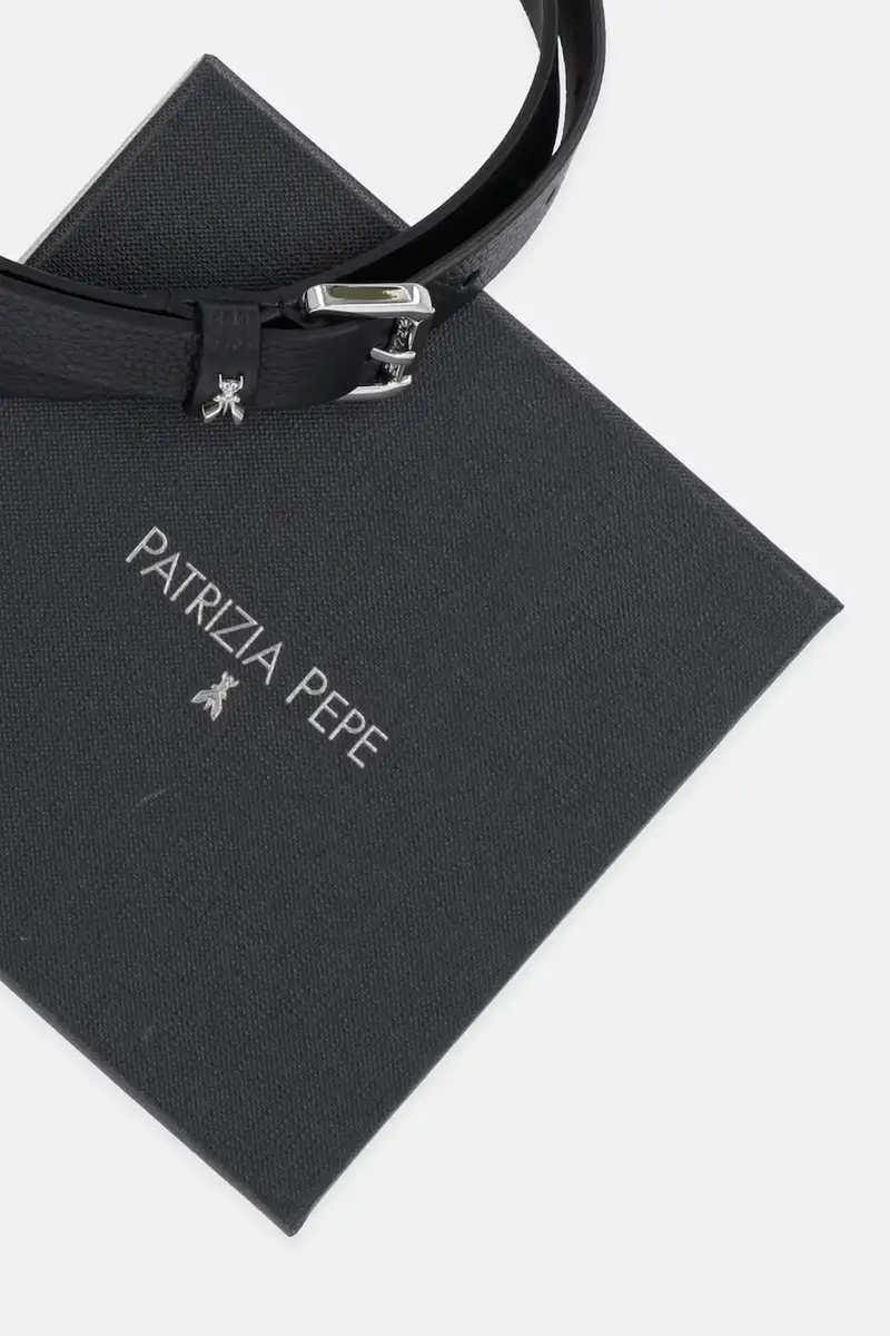 cintura in pelle donna colore nero 8W0047 L001 miniatura 3