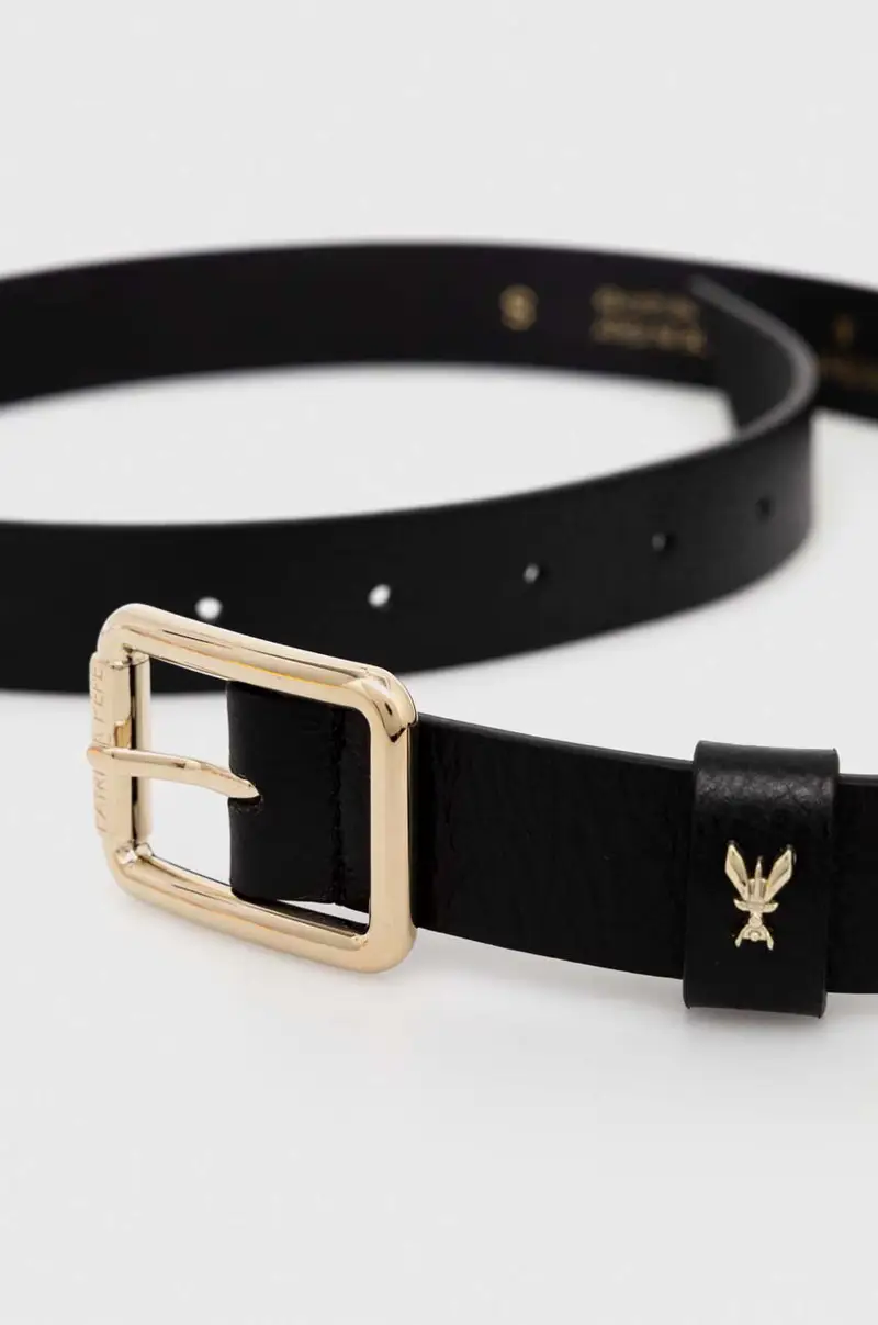 cintura in pelle donna colore nero CW6408 L001 miniatura 2