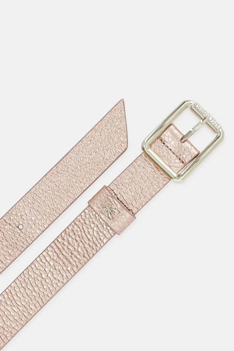 cintura in pelle donna colore rosa 8W6408 L138 miniatura 2