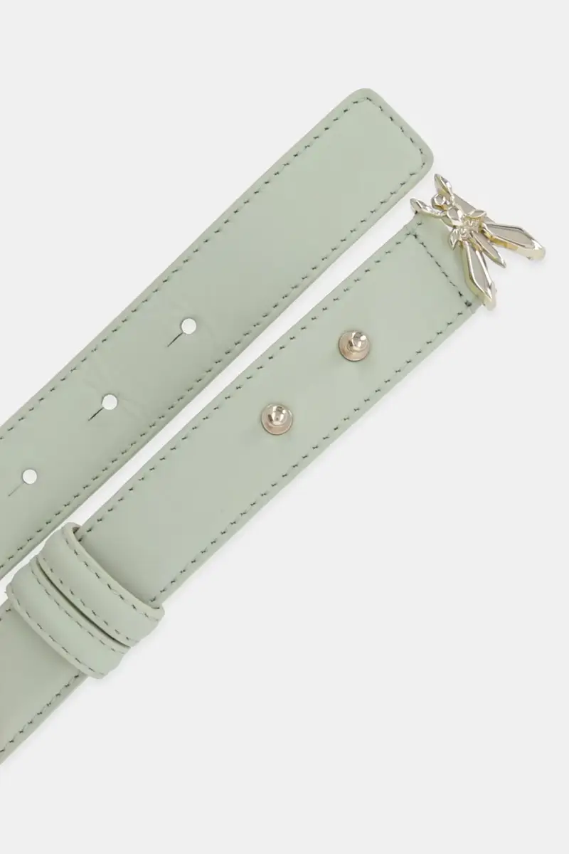 cintura in pelle donna colore verde 8W0052 L048 miniatura 2