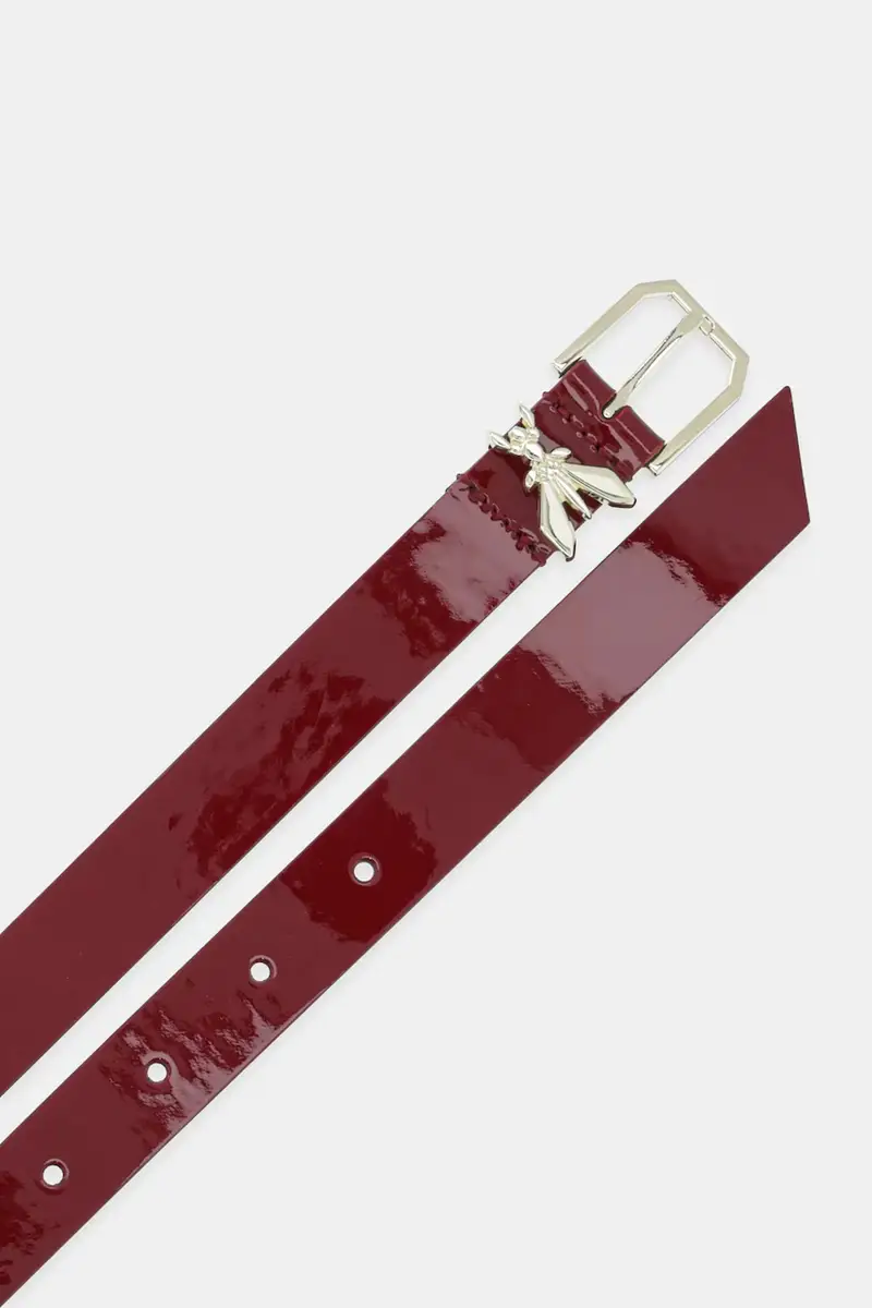 cintura in pelle Granata miniatura 2