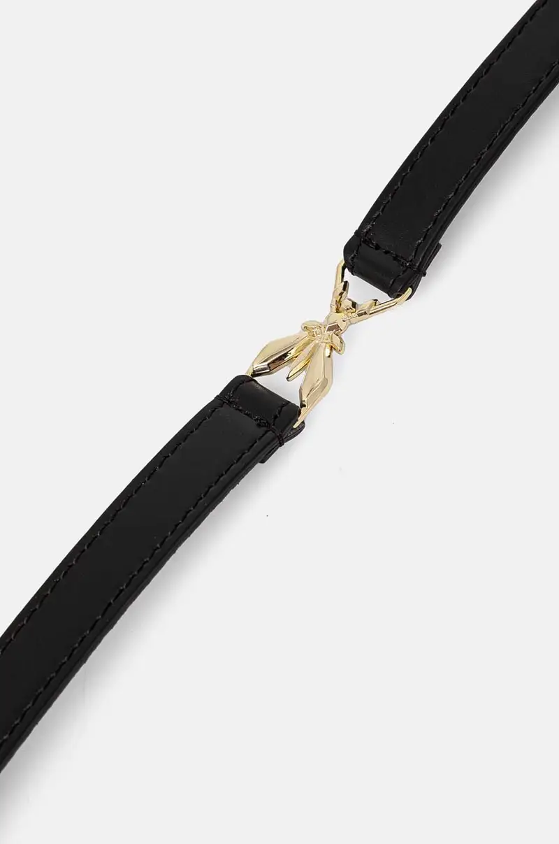 cintura in pelle Nero miniatura 2