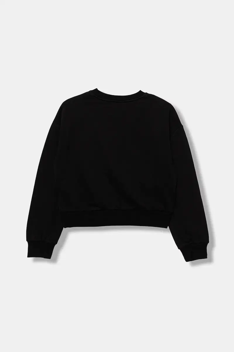 felpa in cotone bambino/a J315 colore nero 7M0932 miniatura 2