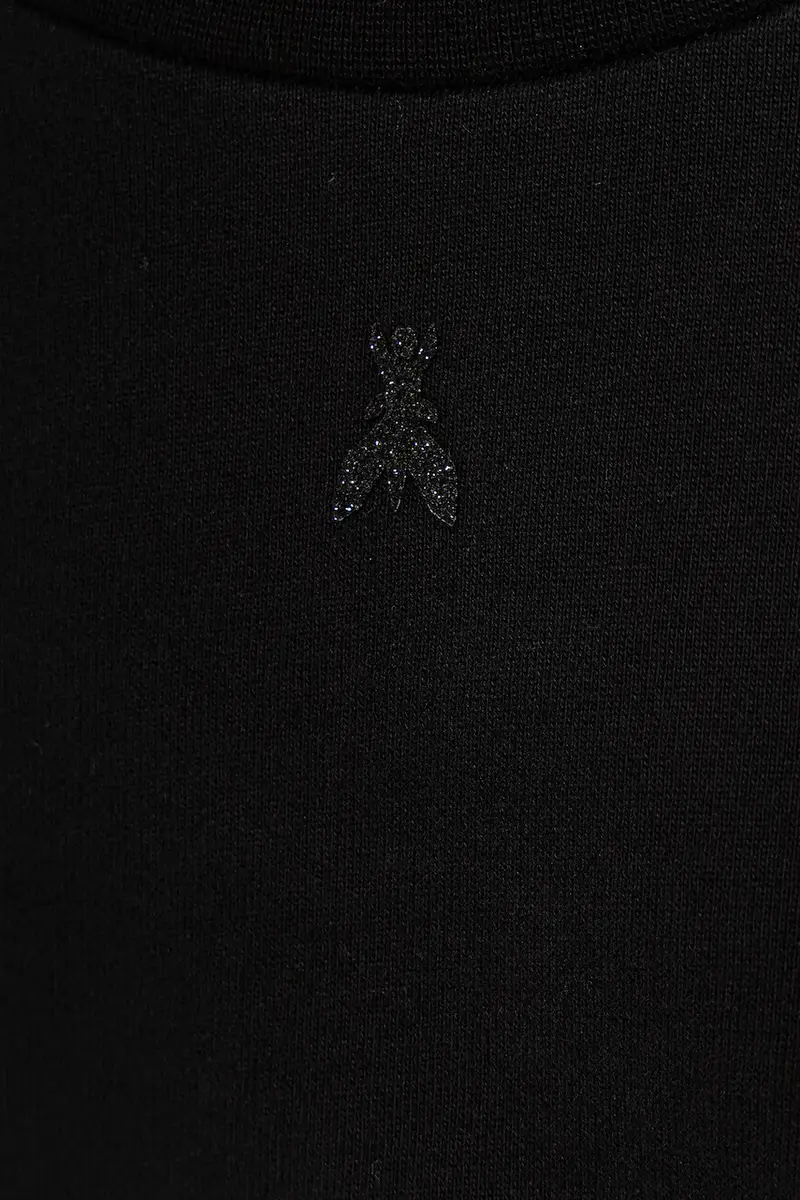 felpa in cotone bambino/a J315 colore nero 7M0932 miniatura 3