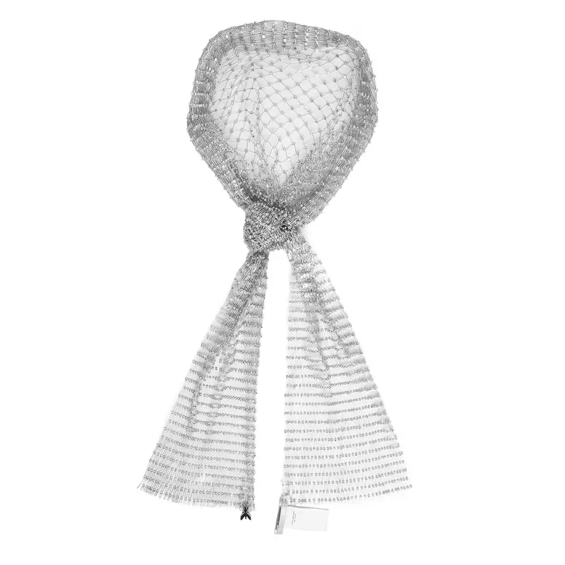 Foulard per capelli Patrizia Pepe 8F0128/J405-S980 Argento
