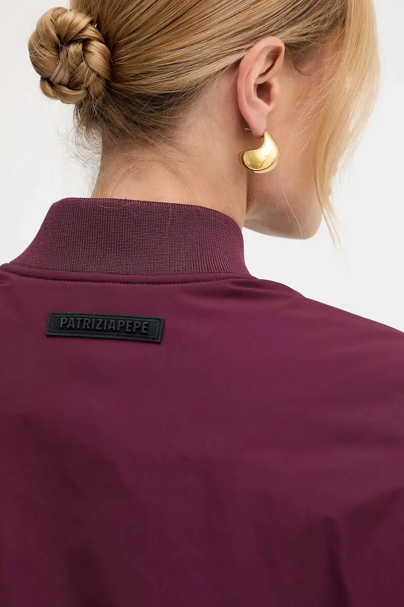 giacca bomber colore granata 8O0185 A619 miniatura 5