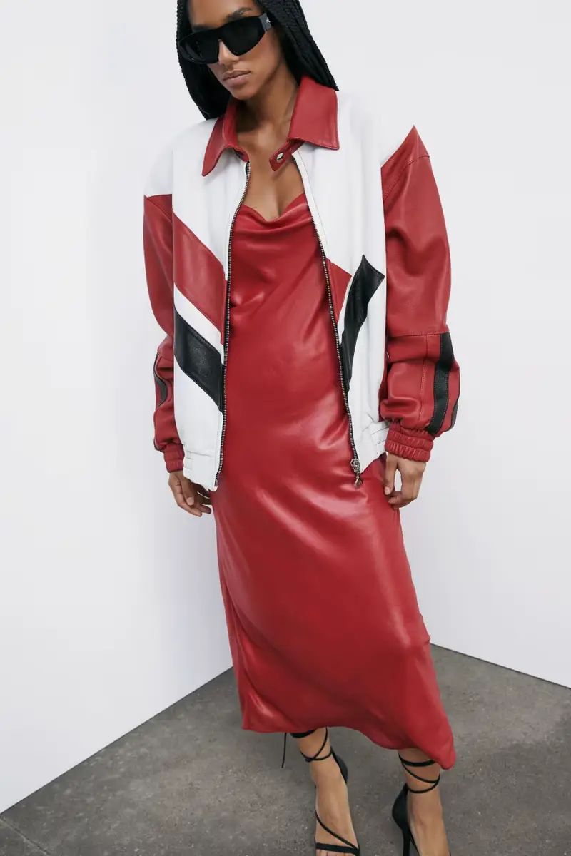 Giacca Bomber Flag Japan Bianco