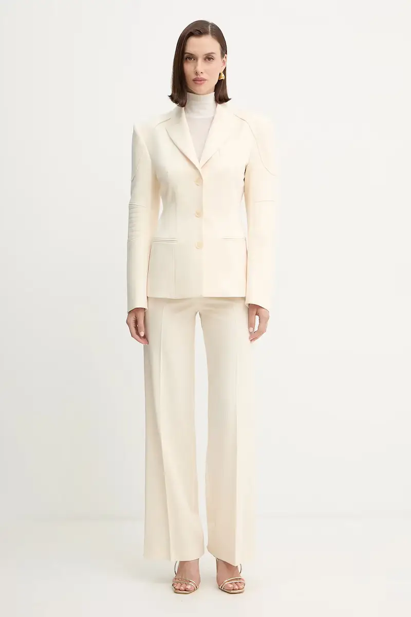 giacca colore beige 2S1542 A498 miniatura 2