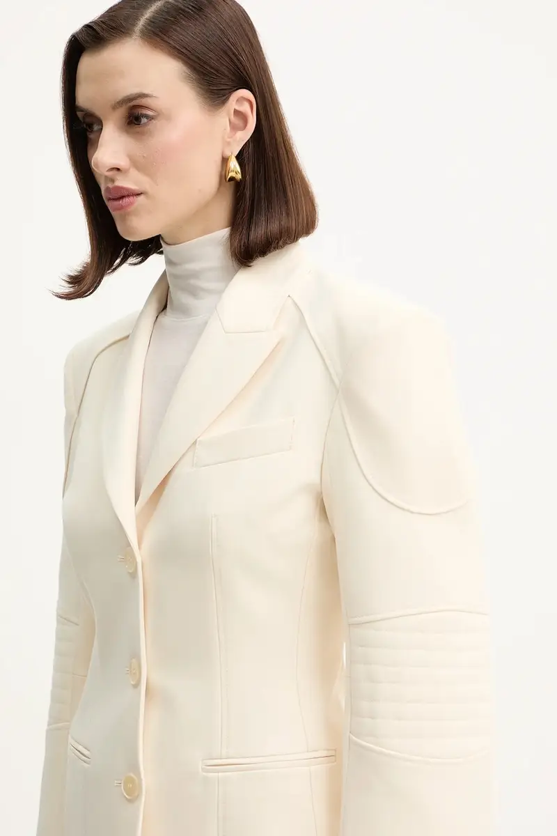 giacca colore beige 2S1542 A498 miniatura 4