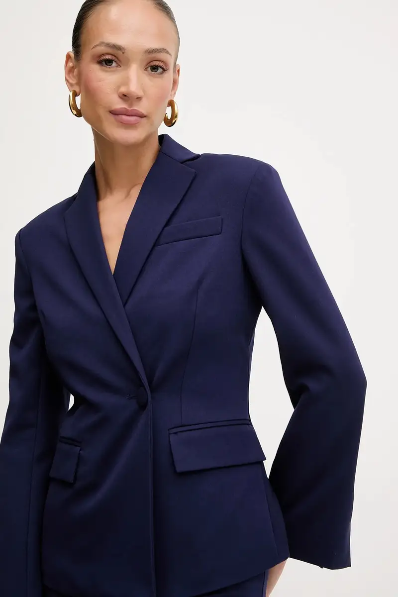 giacca colore blu navy 8S0541 A623 miniatura 4