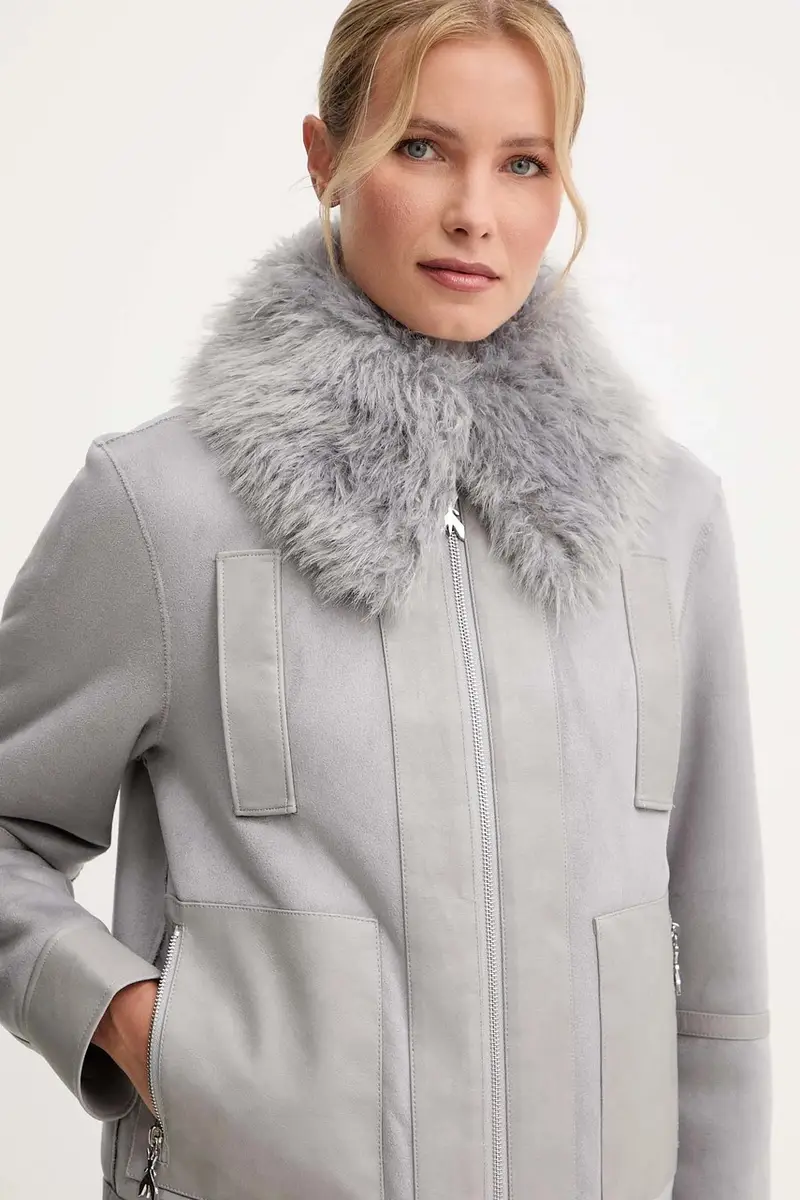 giacca colore grigio 2O0176 E075 miniatura 5