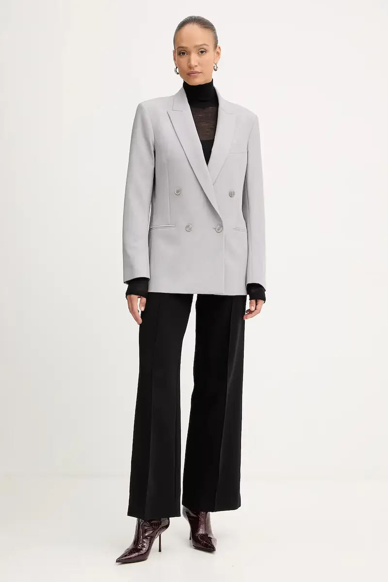 giacca colore grigio 2S1543 A498 miniatura 2