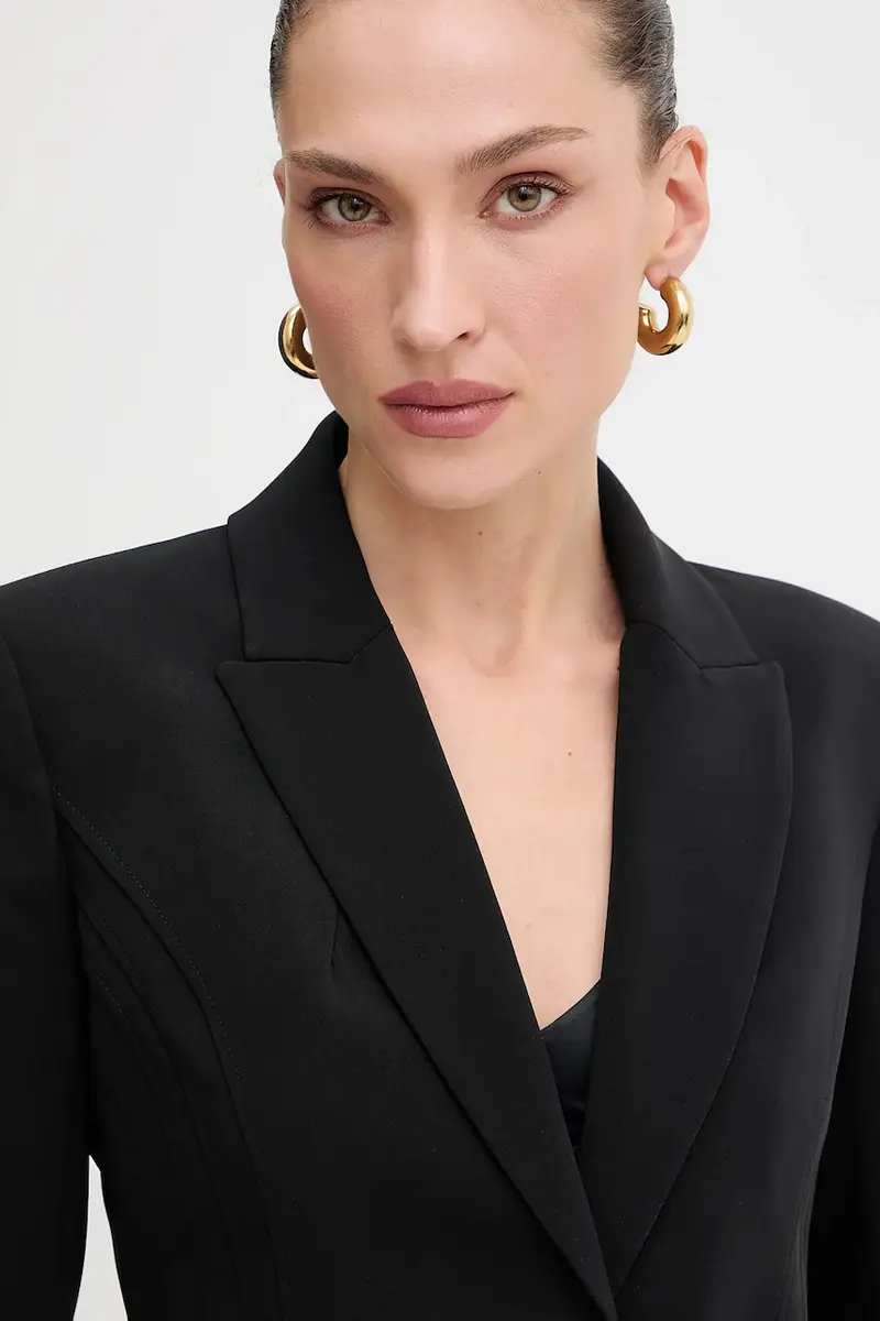 giacca colore nero 8S0545 A6F5 miniatura 4