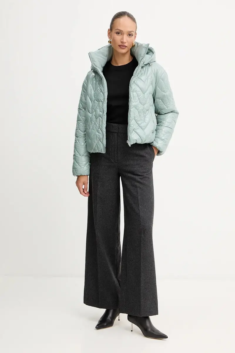 giacca colore turchese 2O0189 A647 miniatura 3