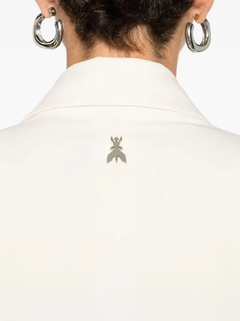 Giacca doppiopetto bianca con revers classici White miniatura 2